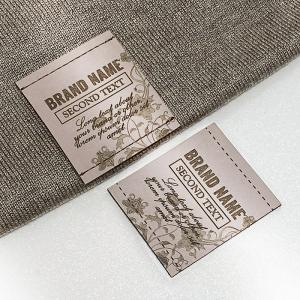 Genuine leather labels - EP-M41