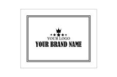 Genuine leather labels Model EP-M49