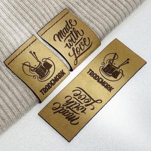 Genuine leather labels - EP-M60