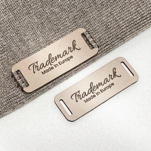 Genuine leather labels - EP-M69