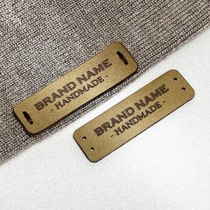 Genuine leather labels - EP-M8