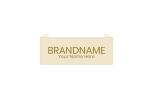 Woven name label Model WL-M10