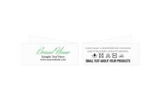 Woven label Trade Style Model WL-M62 Woven labels Model WL-M62