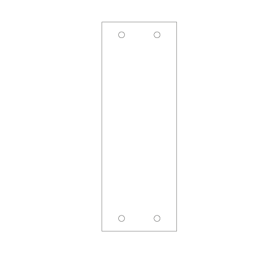 Artificial leather label Model EP-M119