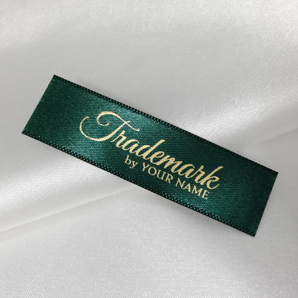 Fabric Labels 200 Custom Color Satin Clothing Labels CUT 